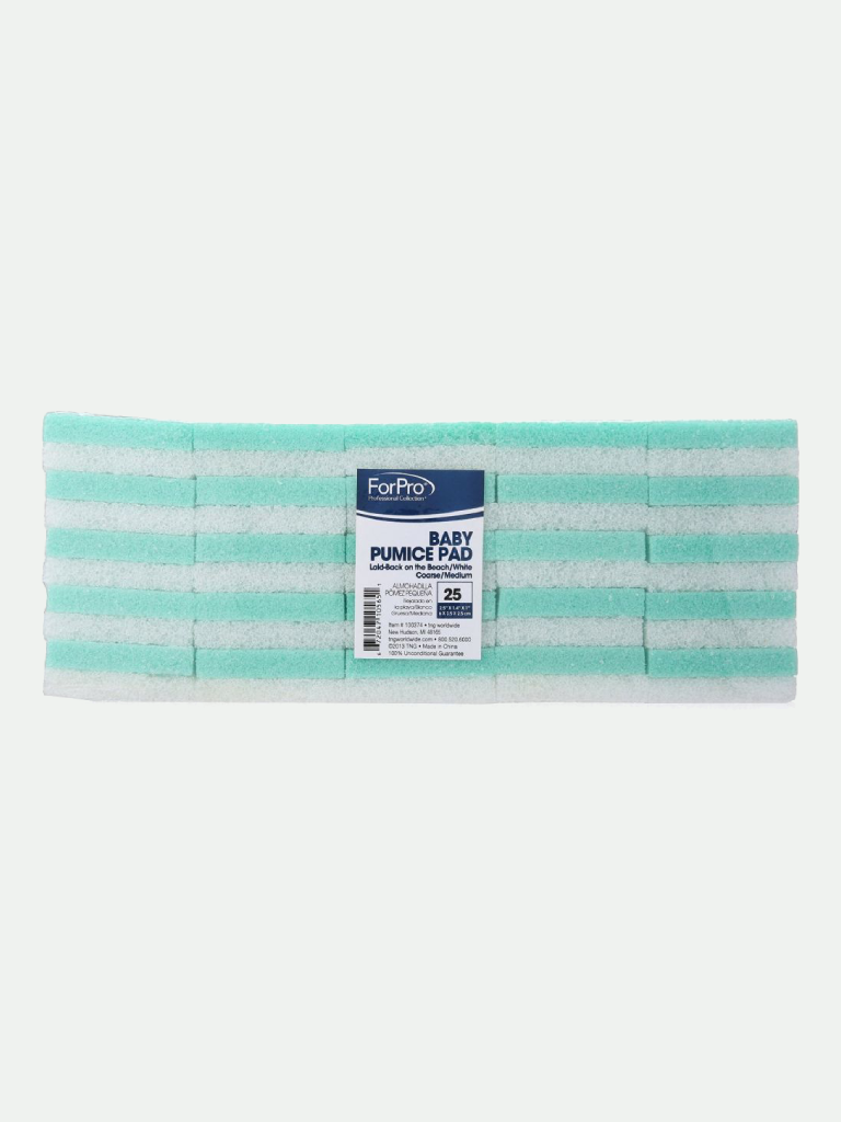 For Pro Pedicure Baby Pumice Pad, Laid-Back On The Beach 12-pk