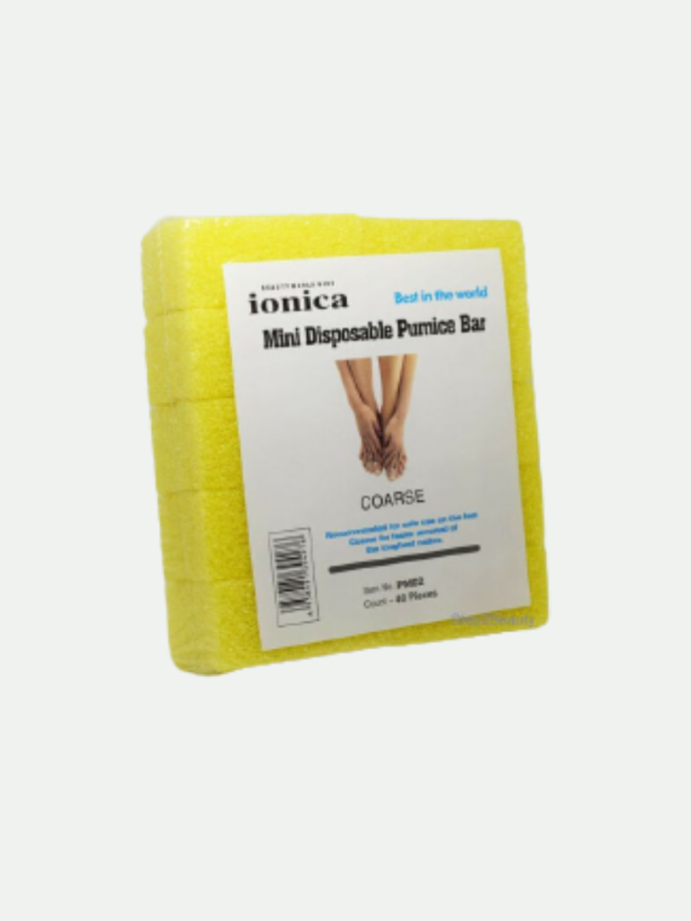 Ionica Mini Disposable Pumice Bar - Medium, 40 pcs