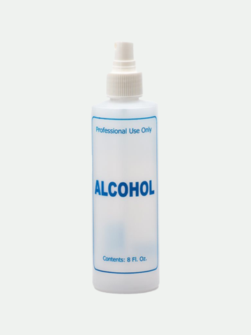 Professional Imprinted Spray Bottle - Alcohol, 8 oz