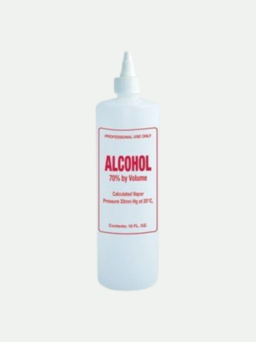 Soft 'n Style Professional Imprinted Bottle - Alcohol, 16 oz