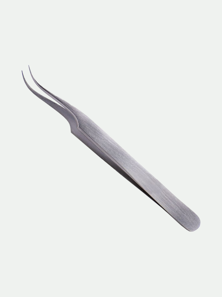 PBG Curved Eyelash Extension Tweezers