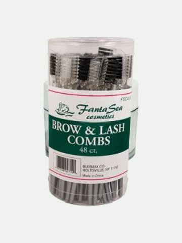 FantaSea Brow & Lash Combs, 48 ct