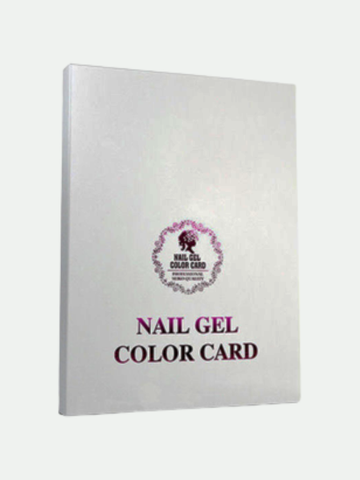 DL Pro Nail Gel Color Chart Box, 216 pcs