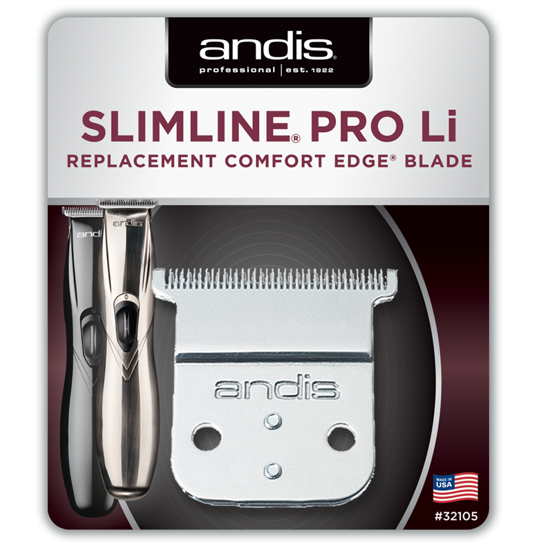 Andis SlimLine Pro Li Replacement Blade #32105 Front Packaging