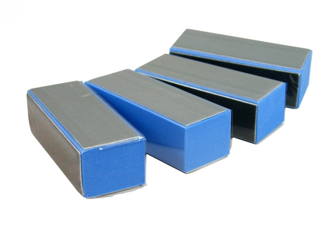 3-Way Blue Buffer Block - 12 - Pack 