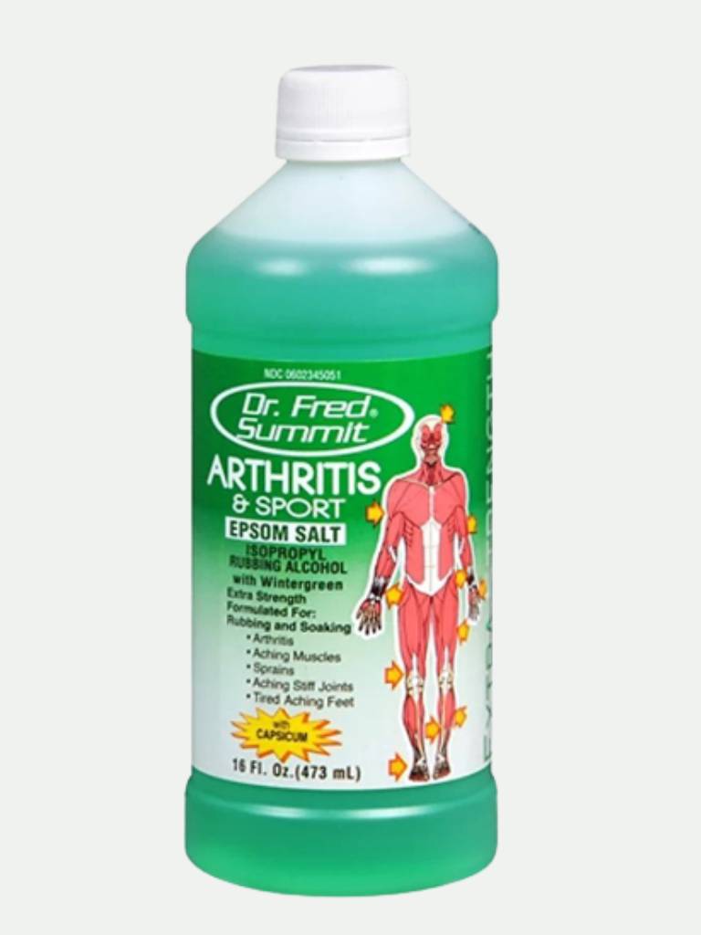 Dr. Fred Summit Arthritis & Sport Alcohol, Wintergreen 16 oz.