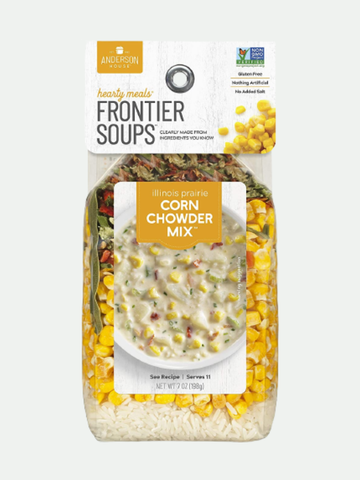 Frontier Soups Hearty Meals Illinois Prairie Corn Chowder Mix, 7 oz.