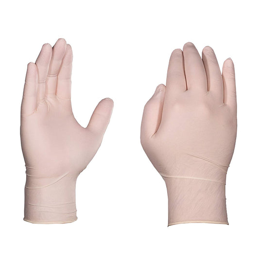 LX3 Latex Powder Free Disposable Gloves-Small, 100 count