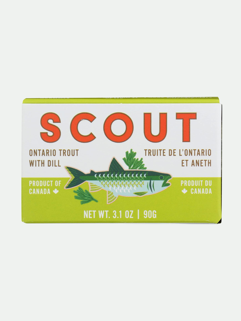 Scout Ontario Trout with Dill, 3.1 oz.