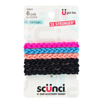 Scunci No Damage 3x Stronger Elastic Hair Ties