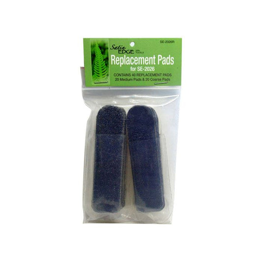 Replacement Pads for Stainless Steel Foot File. 40 pk.