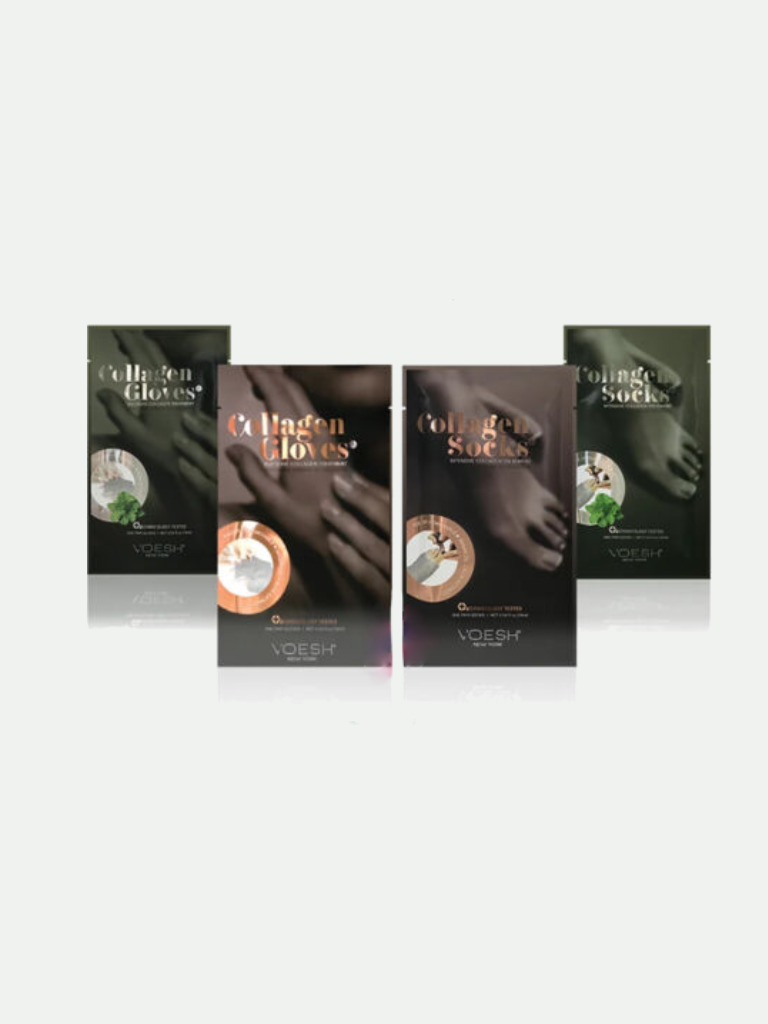 Voesh Collagen Socks/Gloves Intensive Treatment, 0.54 oz.