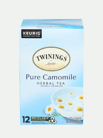 Twinnings Tea Kcup Pure Camomile, 12 pcs