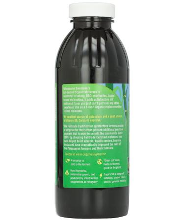 Wholesome Organic Blackstrap Molasses, 16 oz.