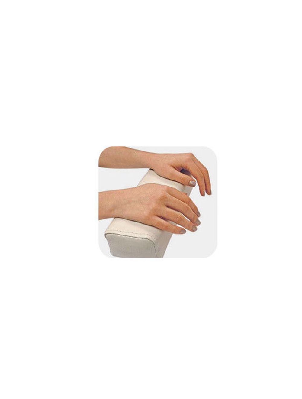 FantaSea Thick Manicure Client Armrest. White